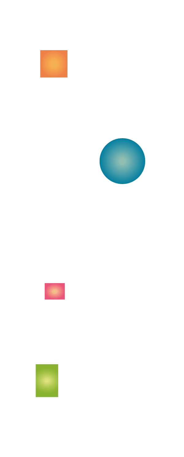 a blue and pink circle